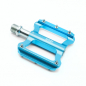 Preview: MTB Pedale Aluminium Plattform 16" - 24" laser red / laser blue