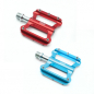 Preview: MTB Pedale Aluminium Plattform 16" - 24" laser red / laser blue