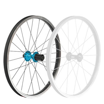 Hinterrad KUbikes 20 Zoll - laser blue