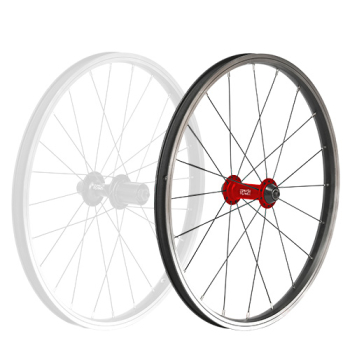 Vorderrad KUbikes 20 Zoll - laser red
