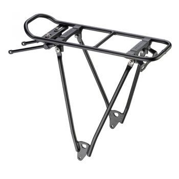 Gepäckträger Aluminium 26" schwarz