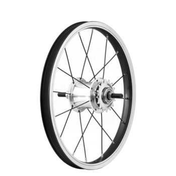 Hinterrad KUbikes 16 Zoll 2-Gang Automatik-Schaltung