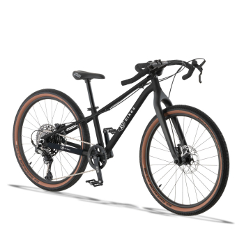 Preview: KUbikes 24 gravel - schwarz