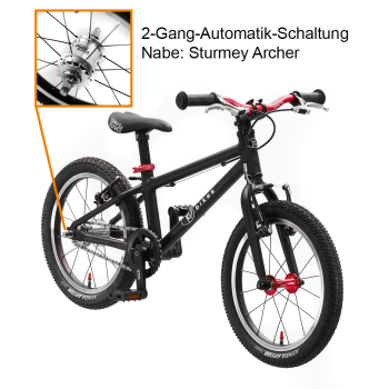 KUbikes 16L MTB 2-Gang