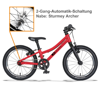 KUbikes 16S MTB 2-Gang