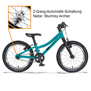 KUbikes 16S MTB 2-Gang