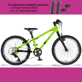 Preview: KUbikes 20L Sonderangebot - grün