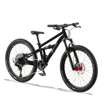 Preview: KUbikes 24 FS pro - schwarz