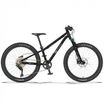 Preview: KUbikes 24S MTB Disc - schwarz