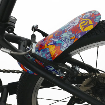 Mudguards für KUbikes V-Brake - comic