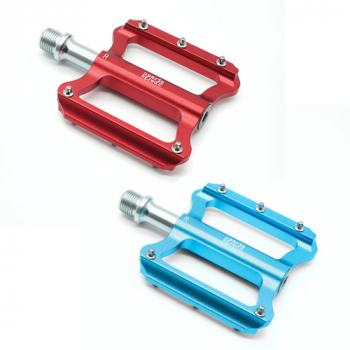 MTB Pedale Aluminium Plattform 26" laser red / laser blue