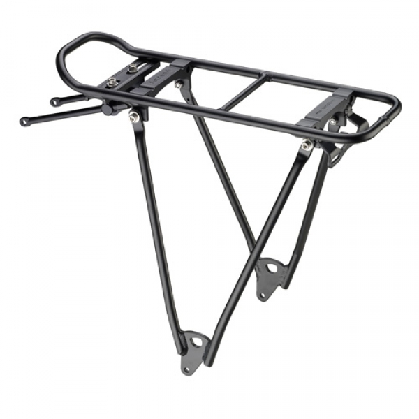 Gepäckträger Aluminium 26" schwarz