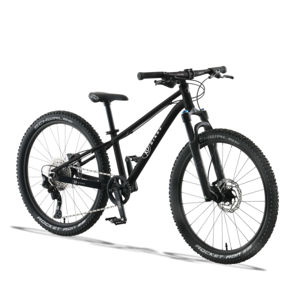 KUbikes 24S MTB Disc - schwarz