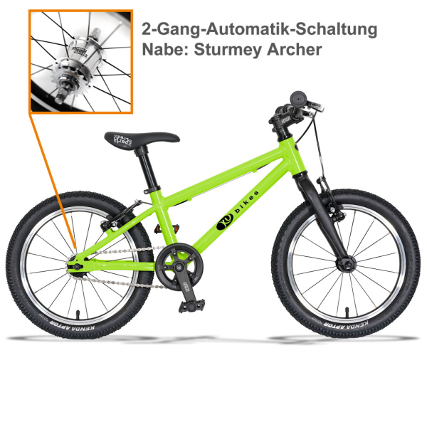 KUbikes 16L MTB 2-Gang