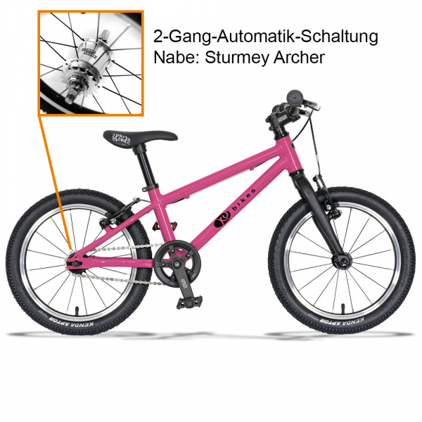 KUbikes 16L MTB 2-Gang