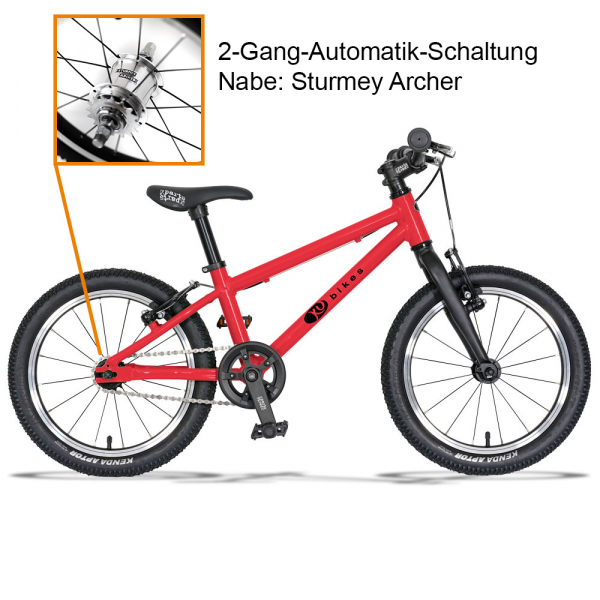KUbikes 16L MTB 2-Gang