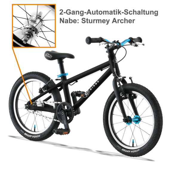 KUbikes 16L MTB 2-Gang