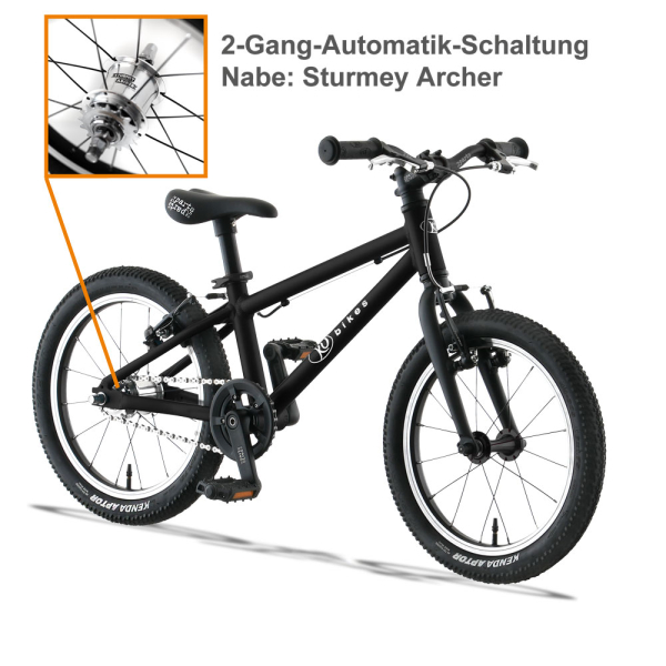 KUbikes 16L MTB 2-Gang