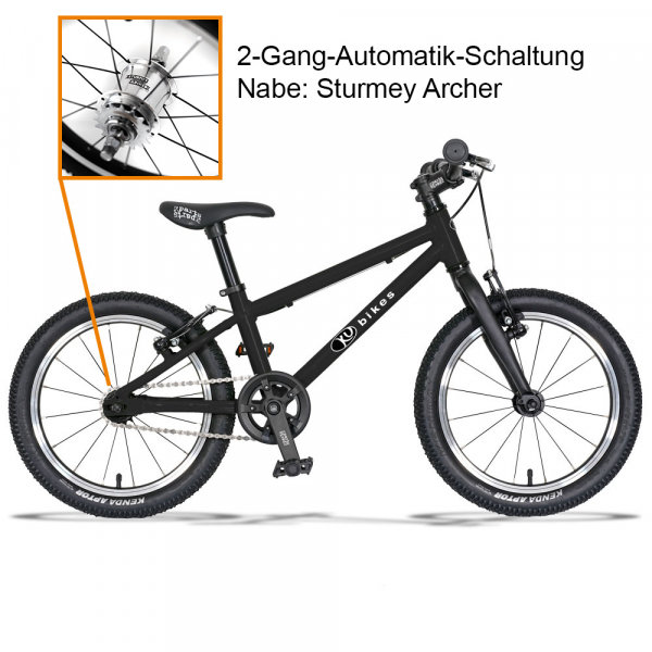 KUbikes 16L MTB 2-Gang
