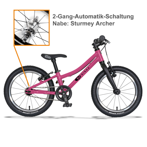 KUbikes 16S MTB 2-Gang