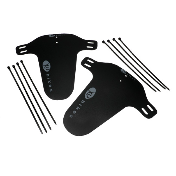 Mudguards für KUbikes V-Brake - schwarz