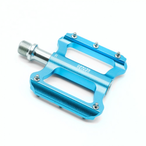 MTB Pedale Aluminium Plattform 16" - 24" laser red / laser blue