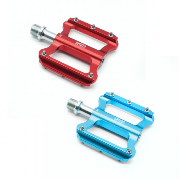 MTB Pedale Aluminium Plattform 16" - 24" laser red / laser blue