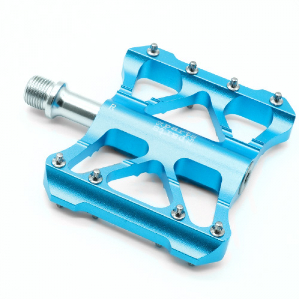 MTB Pedale Aluminium Plattform 27,5" - 29" laser red / laser blue