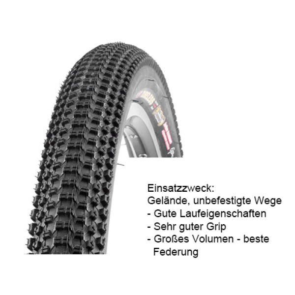 29" Kenda Small Block Eight, Faltreifen